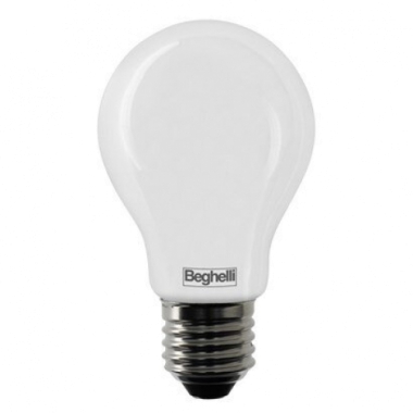LAMPADA TUTTO VETRO LED OPALE GOCCIA 7W E27 3000 KELVIN 1520 LUMEN - BEGHELLI 56520 product photo Photo 01 3XL