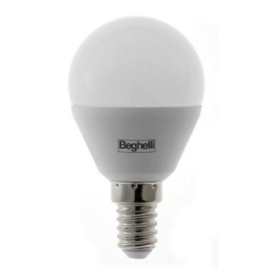 LAMPADA SFERA LED PRIMALED 4W 350 LUMEN G45 ATTACCO E14 4000 KEVIN - BEGHELLI 56838 product photo Photo 01 3XL