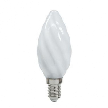 LAMPADA LED TORTIGLIONE OPALE 2.5W ATTACCO E14 4000 KELVIN - BEGHELLI 56921 product photo Photo 01 3XL