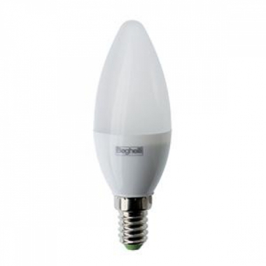 LAMPADA OLIVA LED 3.5W ATTACCO E14 3000 KELVIN BLISTER 2PZ - BEGHELLI 56966/2 product photo Photo 01 3XL