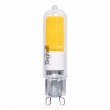 LAMPADA ZAFIRO BISPINA LED 650LM 5W G9 4K - BEGHELLI 57021 product photo Photo 01 3XL