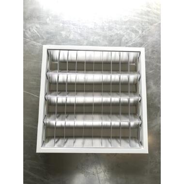 PLAFONIERA (no led) A GRIGLIA BIANCA LUCIDA - BEGHELLI 6120 product photo Photo 01 3XL