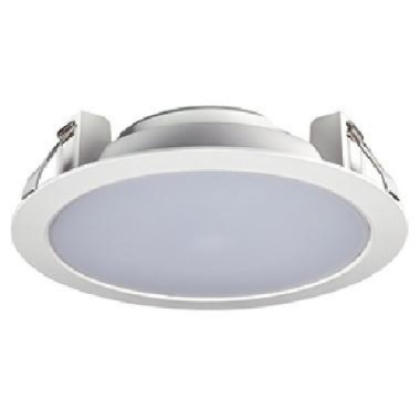FARETTO DOWNLIGHT COMPACT LED INCASSO LED 10W 3000K FORO 90MM POLICARBONATO IP42 - BEGHELLI 71052 product photo Photo 01 3XL