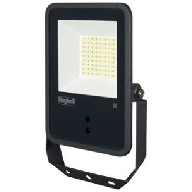 PROIETTORE FLOODLIGHT FL DUAL SENSOR LED 50W NERO IP65 SENS 3K - BEGHELLI 86168 product photo Photo 01 3XL