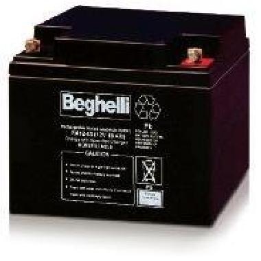 Pb 12V 40Ah M6 - BEGHELLI 8809 product photo Photo 01 3XL
