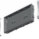 SCATOLA INCASSO + CORNICI F65 BEGHELLI 19040 - BEGHELLI 19040 product photo