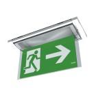 Beghelli 19042 - Schermo a bandiera freccia destra/sinistra formula65 - BEGHELLI 19042 product photo