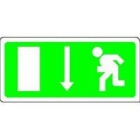 SCHERMO A BANDIERA CON FRECCIA IN BASSO PER FORMULA 65 - BEGHELLI 19043 product photo