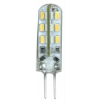 LAMPADA ECOLED BISPINA 1.5W 12V ATTACCO G4 4000K LUCE FREDDA - BEGHELLI 56087 product photo