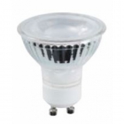 LAMPADA ECOLED SPOT GLASS GU10 6W 30 GRADI 6500K - BEGHELLI 56174 product photo