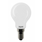 LAMPADA SFERA OPALE ZAFIRO LED 4W E14 2700K - BEGHELLI 56434 product photo