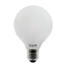 LAMPADA LED GLOBO G80 OPALE ZAFIRO LED 6W E27 2700K - BEGHELLI 56448 product photo