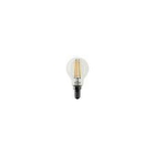 LAMPADA ZAFIRO SFERA LED 800LM 6W ATTACCO E14 2.7K - BEGHELLI 56455 product photo