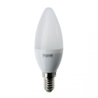 LAMPADA OLIVA LED 3.5W ATTACCO E14 3000 KELVIN BLISTER 2PZ - BEGHELLI 56966/2 product photo
