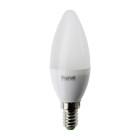Lampadina oliva LED 6500K 700lm E14 7W 38x112mm - BEGHELLI 56979 product photo