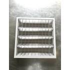 PLAFONIERA (no led) A GRIGLIA BIANCA LUCIDA - BEGHELLI 6120 product photo