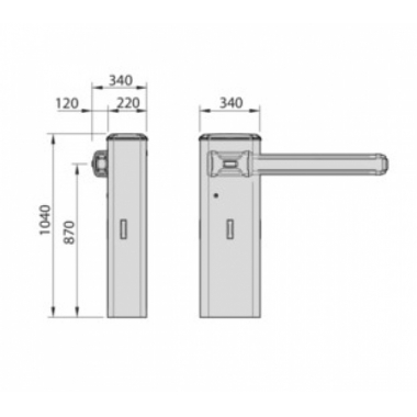 GIOTTO BT A ULTRA36 230V50 BARRIERA - BFT GIOTTOBTAULTRA36230V product photo Photo 02 3XL
