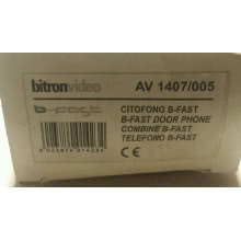 BITRON AV1407/005 CITOFONO - BITRON VIDEO AV1407/005 product photo