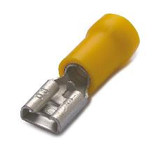 FASTON FEMM.GIALLO 4-6MM X MAS.9.8X1.1MM - B.M. 00393 - B.M. 00393 - B.M. 00393 product photo