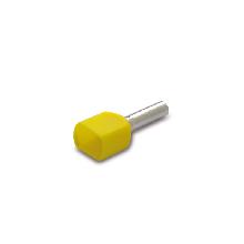 TERMINALE BUSSOLA DIN GIALLO 2X6MM - B.M. 00661 - B.M. 00661 - B.M. 00661 product photo