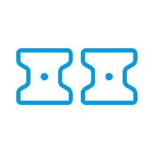 DEVIATORE A C X 182 SEZ.25MM - B.M. 182225 - B.M. 182225 product photo