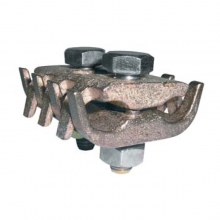 MORSETTO A PETTINE IN OTTONE ? 70 - 95 MM CAVO 12 - 14 MM - B.M. 5264 product photo