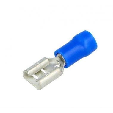 PRESA FASTON FEMMINA PREISOLANTE BLU 1.5-2.5MM MAS.6.3X0.8MM - B.M. 00290 product photo Photo 01 3XL