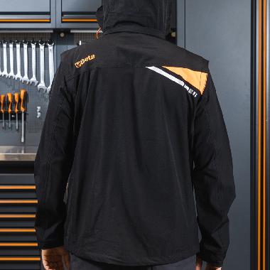 GIACCHE C/CAPPUCCIO 140 GR BLACK TG. XXL - B.M. 076690005 product photo Photo 01 3XL