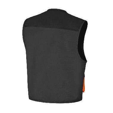 GILET TWILL 180GR EASY GREY TG.L - B.M. 078670803 - B.M. 078670803 product photo Photo 02 3XL