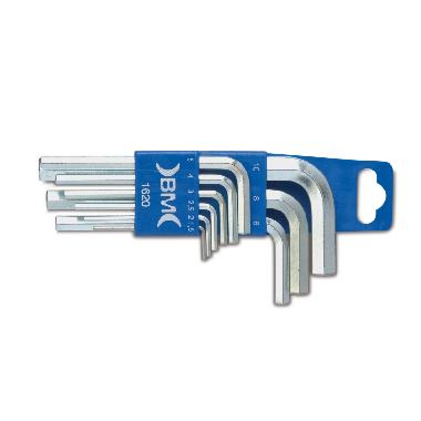 SET CHIAVI ESAGONALE MASCHI 9PZ - B.M. 1620 - B.M. 1620 product photo Photo 01 3XL
