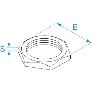 CAPICORDA A VITE IN OTTONE NICHELATO ? 17 MM CAVO 200MM - B.M. 5149 product photo Photo 02 3XL