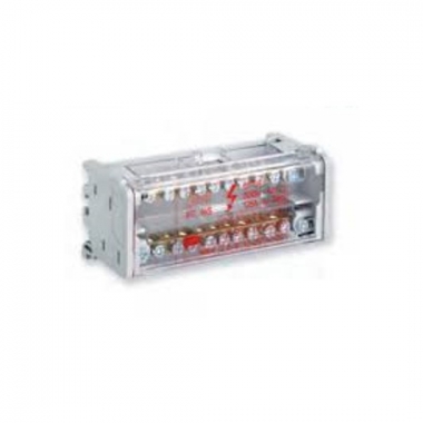 MORSETTIERA BIPOLARE 125A 6 MODULI 15DE - B.M. 9906 product photo Photo 01 3XL