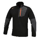 MICROPILE 180GR ZIP CORTA BLACK TG.S - B.M. 076540001 product photo