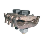 MORSETTO A PETTINE IN OTTONE ? 50 - 70 MM CAVO 9 - 12 MM B - B.M. 5263 product photo