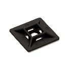 BASE ADESIVA NERA 19X19MM - B.M. N0901 - B.M. N0901 - B.M. N0901 product photo