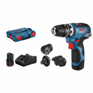 TRAPANO AVVITATORE A BATTERIA CON VALIGETTA GSR 12V-35 FC  FULL SET - BOSCH 06019H3000 product photo Photo 01 3XL