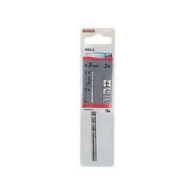PUNTA PER METALLO HSS G DIN 338 3 X 33 X 61 MM - BOSCH 2608585911 product photo Photo 01 3XL