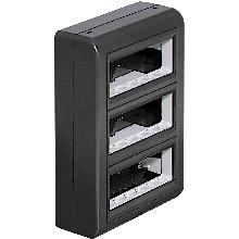 CENTRALINO PARETE 18 MODULI LIVING GRIGIO - BTICINO 150418GR - BTICINO 150418GR product photo