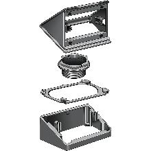 TORRETTE - ZOCCOLO SOTTOPAVIMENTO  PER 150501 - BTICINO 150503N product photo