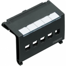 SUPPORTO TORRETTE RJ45 110 KEYSTONE 5 MOD - BTICINO 150715 product photo