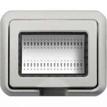 COPERCHIO IDROBOX BIANCO IP55 PER 503E 3 MODULI LIVING LIGHT LUNA - BTICINO 24603N product photo