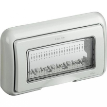 COPERCHIO IDROBOX 4 POSTI PER TICINO MATIX IP55 25604 - BTICINO 25604 product photo