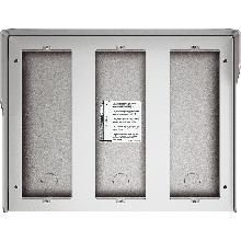 SCATOLA SUPERFICIALE 9 MODULO ALLUMINIO METALLIZZATO - BTICINO 350691 product photo