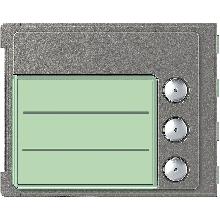 FRONTALE 3 PULSANTI SFERA ROBUR - BTICINO 352035 - BTICINO 352035 - BTICINO 352035 product photo