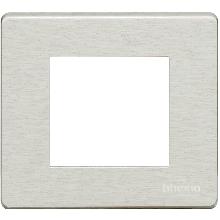 MAGIC - PLACCA 2P SCATOLA TONDA OXIDAL - BTICINO 500/2A/X product photo