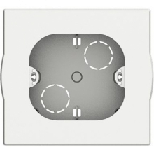 SCATOLA SUPERFICIALE UNIVERSALE 2 POSTO BIANCA - BTICINO 502BI product photo