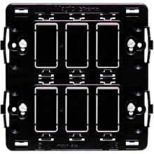 SUPPORTO 3+3 POSTI SEPARATI MAGIC - BTICINO 506S product photo