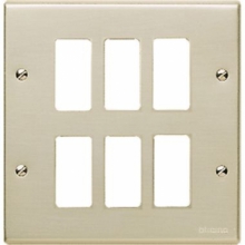 PLACCA CON VITI A 6 POSTI MAGIC - BTICINO 506/6 product photo
