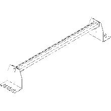 MAS - PROFILATO DIN32 I=850MM - BTICINO 72861N - BTICINO 72861N product photo