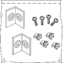 MAS-KIT AFFIANCAMENTO ARMADI - BTICINO 82000A - BTICINO 82000A product photo